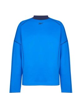 Reebok Crewneck Men Blue Jumper