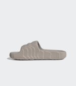 ADIDAS ADILETTE 22 LIGHT BROWN MEN SLIDE SIDE