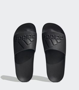 ADIDAS ADILETTE AQUA BLACK SLIDE