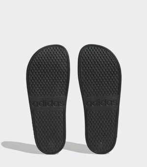 ADIDAS ADILETTE AQUA BLACK SLIDE UNDER