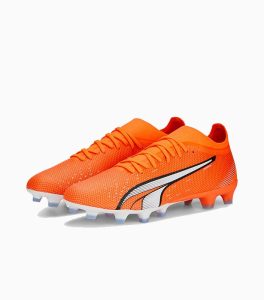 PUMA ULTRA MATCH FG/AG FOOTBALL ORANGE MEN BOOTS