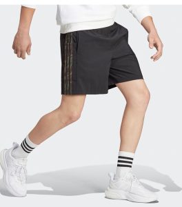 ADIDAS AEROREADY ESSENTIALS 3-STRIPES SHORTS SIDE