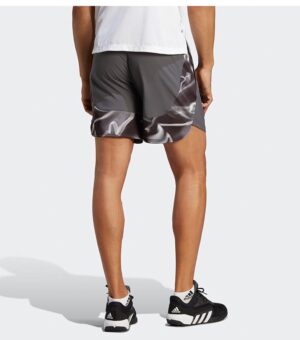 ADIDAS TRAINING GRAY MEN SHORTS BACK