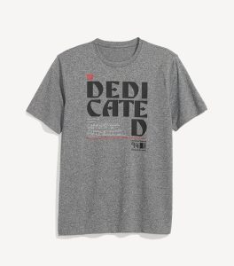 Old Navy Graphic Go-Dry Cool Odor-Control Core Men T-Shirt