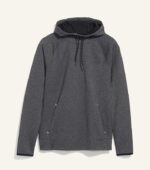 Old Navy Dynamic Fleece Pullover Grey Men Hoodie