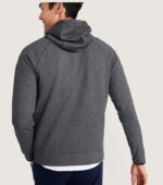 Old Navy Dynamic Fleece Pullover Grey Men Hoodie Back