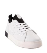 Strauss And Ramm Athletic Lace Up Casual White Shoe