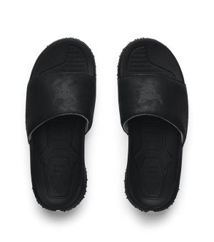 Under Armour Black Men Rock Slide