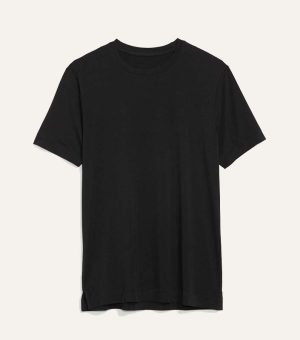 Old Navy Beyond 4-Way Stretch Men Black T-Shirt