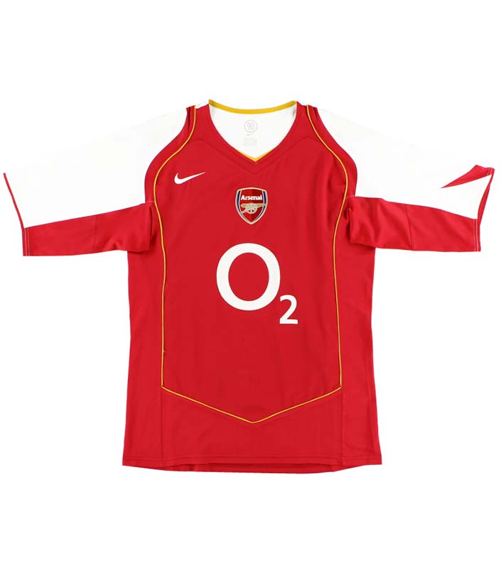 ARSENAL 2004 05 HOME JERSEY Mysportskit NG