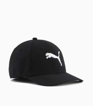 Puma Hemlock Stretch Fit Black Cap