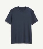Old Navy Beyond 4-Way Stretch Navy Blue Men T-Shirt