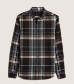 BANANA REPUBLIC SLIM LIGHTWEIGHT FLANNEL SHIRT