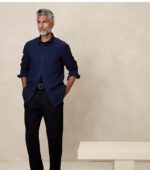 BANANA REPUBLIC INDIGO SHIRT