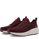 Skechers Bobs Sparrow 2.0 Allegiance Crew Burgundy Sneakers