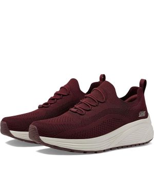 Skechers Bobs Sparrow 2.0 Allegiance Crew Burgundy Sneakers
