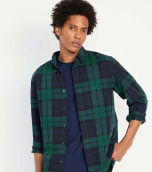 Old Navy Classic Fit Everyday Oxford Men Shirt front