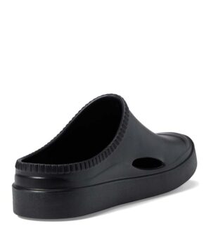 Hunter In/Out Bloom Algae Foam Black Clog back