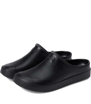 Hunter In/Out Bloom Algae Foam Black Clog