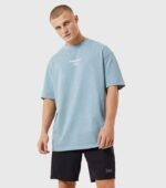 Everlast Script Grey Blue T-Shirt