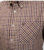 Howick Classic Men's Gingham Long Sleeve Shirt up