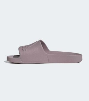 ADIDAS ADILETTE AQUA LIGHT PURPLE SLIDES SIDE