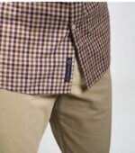 Howick Classic Men's Gingham Long Sleeve Shirt down