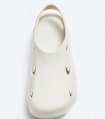 ZARA VOLUMINOUS MOULD CREAM MEN CLOGS FRONT
