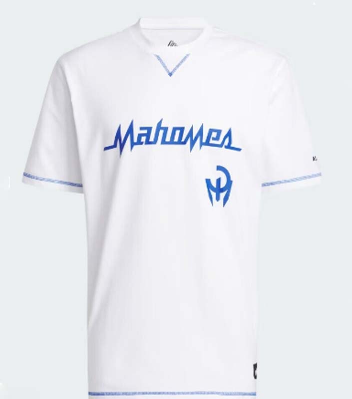 ADIDAS MAHOMES WHITE 80 GRAPHIC MEN T-SHIRT | Mysportskit NG