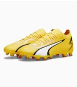 Puma Ultra Match FG/AG Yellow Football Boots