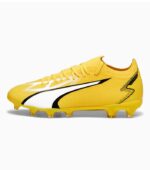 Puma Ultra Match FG/AG Yellow Football Boots side