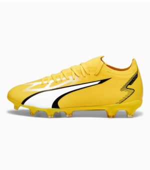 Puma Ultra Match FG/AG Yellow Football Boots side