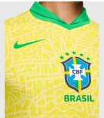 Brazil 2024 Home Retro Soccer Jersey up