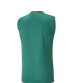 Puma Team Cup Sleeveless Green Football Training Jersey back