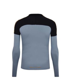 SikSilk Quarter Zip Grey Men Training Jacket back