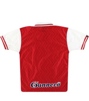 ARSENAL 1996/98 RETRO HOME JERSEY BACK