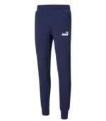 Puma Tapered Fleece Blue Men Pants