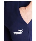 Puma Tapered Fleece Blue Men Pants side