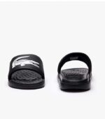 LACOSTE MEN'S SERVE DUAL BLACK SLIDES UNDER