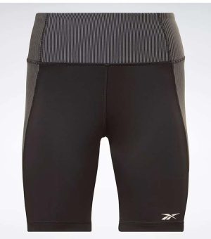 Reebok High-rise Black Women Shorts