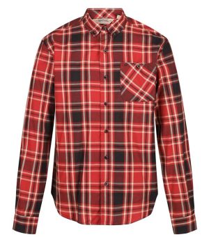 Regatta Lazare Red Men Shirt