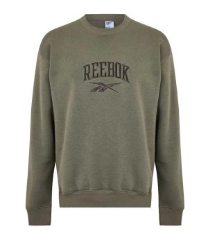 Reebok Men Grey Hoodies & Sweatshirts
