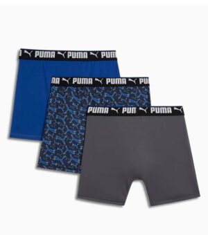 Puma Men's Sportstyle Sketched Men Brief's(3 Pack)Boxers back