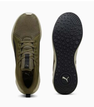Puma Running Shoes 'Softride Carson Olive Green Shoe under