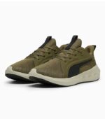 Puma Running Shoes 'Softride Carson Olive Green Shoe font