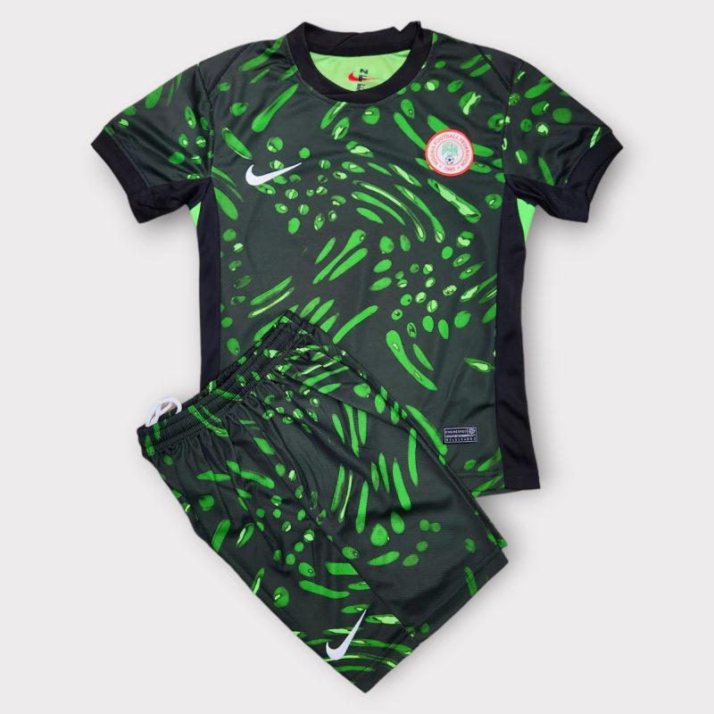 Nigeria 2024 Stadium Away Kids Jersey