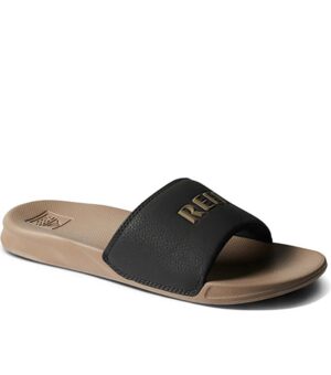 Reef One Men Black Slide side