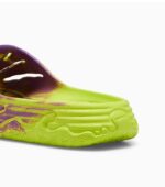 Puma MB.03 Basketball Men Yellow Purple Slides back