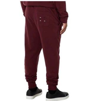 Label Go-To Wine Burgundy Joggers back