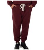 Label Go-To Wine Burgundy Joggers